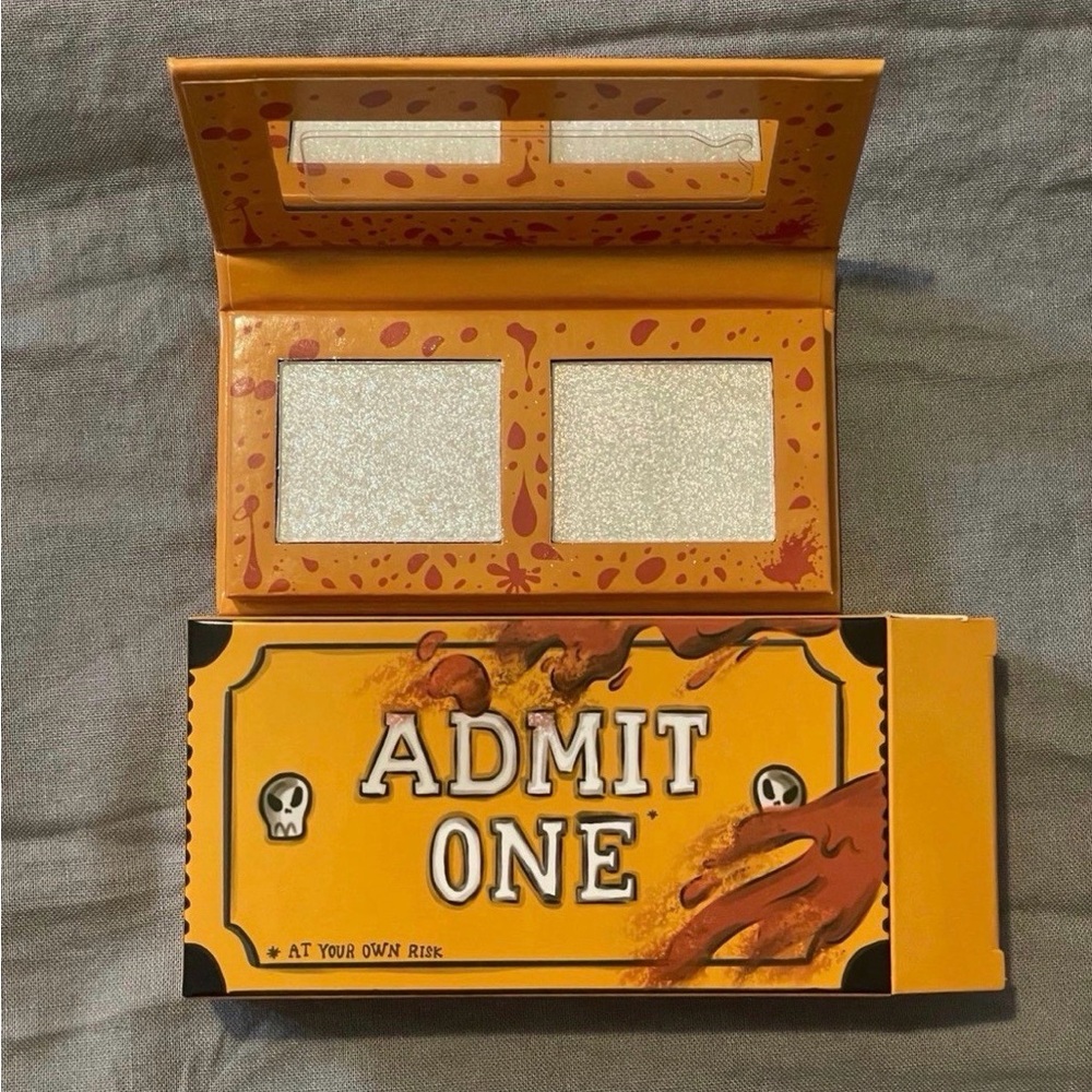 Admit One Glitter Highlighter Duo Spoiled Cosmetics